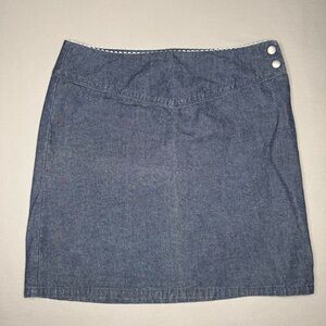 Esprit Vintage Mini Jean Skirt Blue Denim Y2K Women’s Size 5/6